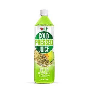 33.8 Fl oz VINUT 100% Cold Pressed Fresh Melon Juice Made in Vietnam Factory