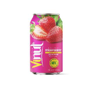 Strawberry Juice Drink 330ml VINUT | Free Sample, Private Label, Wholesale Supplier (OEM, ODM)