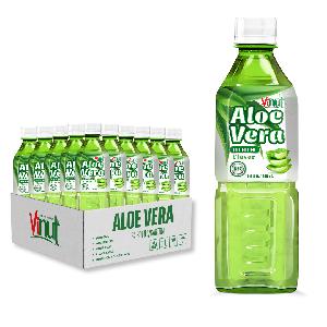 Aloe Vera Juice Drink with Pulp 500ml VINUT Vietnam Manufacturer