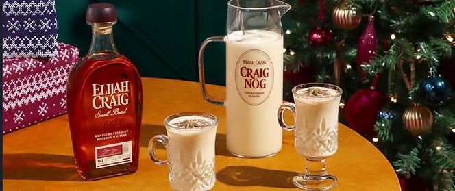 Elijah Craig debuts new seasonal ‘Craig Nog’ cocktail kits and cans