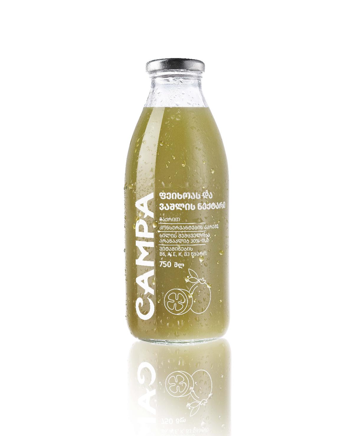 Campa Apple-Feijoa 750ML Glass