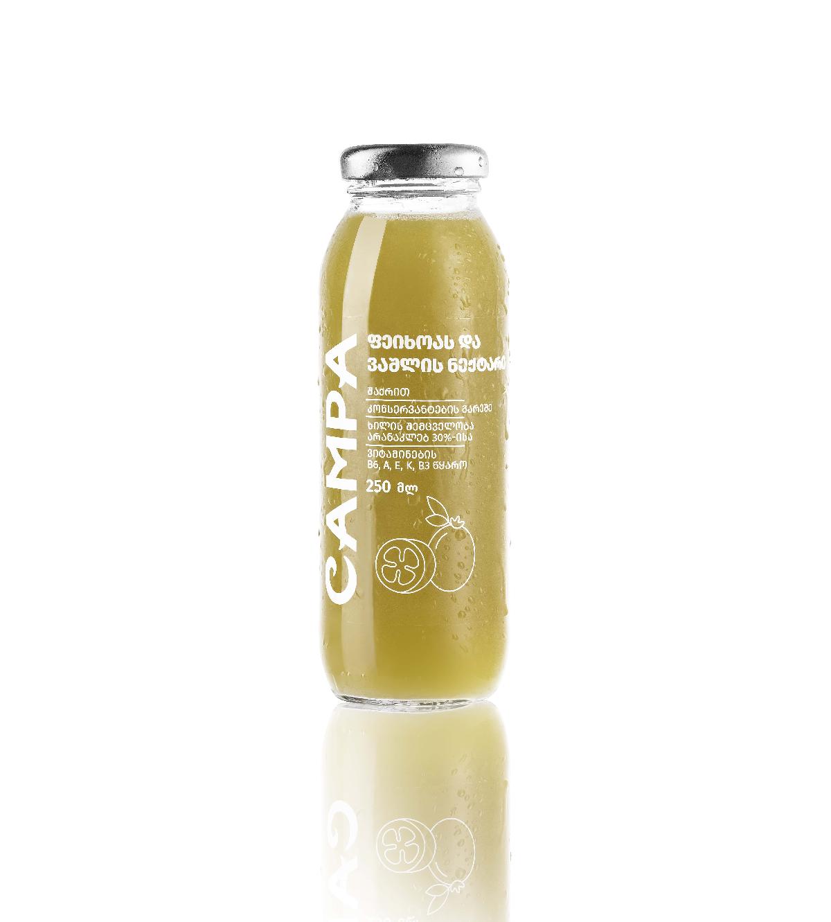 Campa Apple-Feijoa 250ML Glass