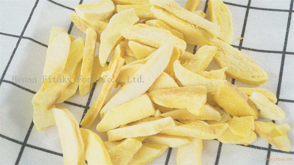 FD mango flakes Freeze dried mango