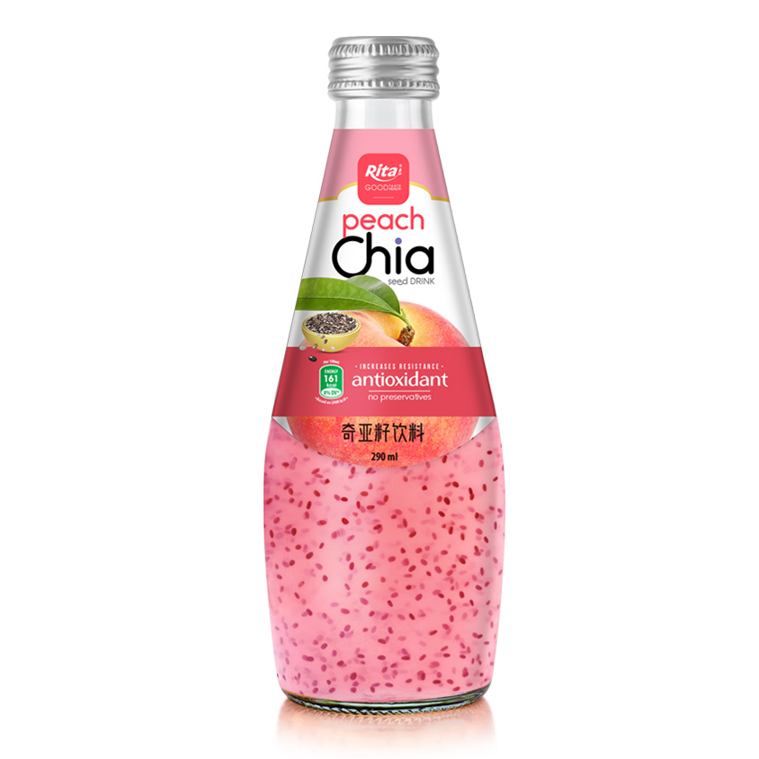 Supplier OEM Chia Seed Drink With Peach Flavor