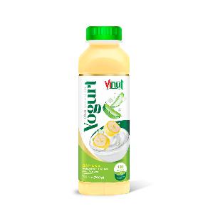 16.9 fl oz Vinut  Yogurt  Aloe Vera  Drink  with Banana Dairy freeWholesale Manufacturer OEM ODM