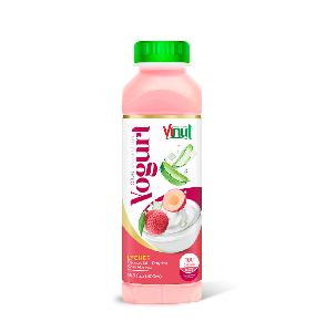 16.9 fl oz Vinut Yogurt Aloe Vera Drink with Lychee Dairy freeWholesale Manufacturer OEM ODM