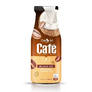 Vinut 9.5 fl oz Black ice coffee drink with coconut milk Dairy free Manufaturer OEM ODM