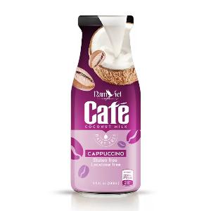 Vinut 9.5 fl oz Cappuccino coffee drink with coconut milk  Dairy   free  Manufaturer OEM ODM