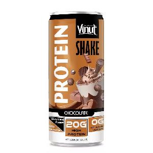11.16 fl oz Chocolate Protein Shake (20G Protein) Vinut Manufacturer OEM
