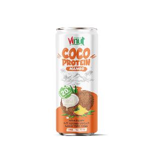320ml Vinut COCO Protein Shake with Coconut milk and Mango Wholesaler Private label OEM
