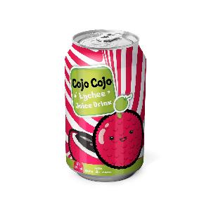 330ml Cojo Cojo Lychee juice drink with Nata de Coco Wholesaler Private label OEM