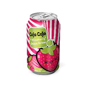 330ml Cojo Cojo Strawberry juice drink with Nata de Coco Wholesaler Private label OEM