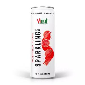 12 fl oz Vinut Watermelon Sparkling water No Added Sugar Wholesaler Private label OEM