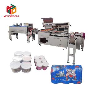 Multi Box Cotton Swab Bottle Sealing Machine Food Automatic Sorting Heat Shrinking Machine