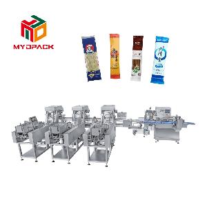 304 Stainless Steel Stick Noodle Packing Machinery Spaghetti Pasta Packing Machine