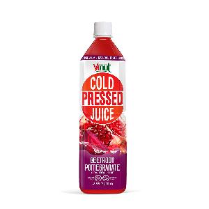 33.8 Fl oz VINUT 100% Cold Pressed Fresh Pomegranate Juice Made in Vietnam Factory