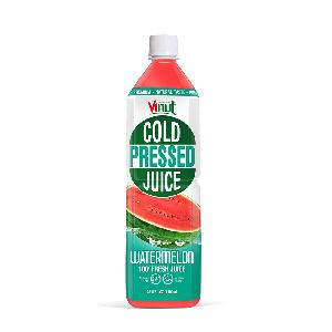 33.8 Fl oz VINUT 100% Cold Pressed Fresh Watermelon Juice Made in Vietnam Factory