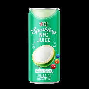 11 fl Oz Vinut Sparkling NFC Juice Coconut water