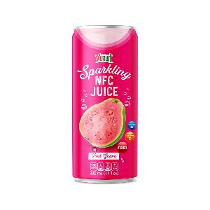 11 fl Oz Vinut Sparkling NFC Juice Pink Guava