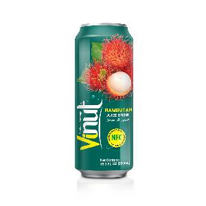 16.9 fl Oz Vinut Rambutan Juice Drink with pulp NFC
