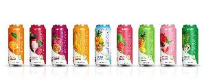 HALOS/OEM  FRUIT  JUICE IN 330ML SLIM CAN