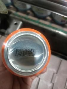 SunSip Orange juice drink short can 250ml with pulp