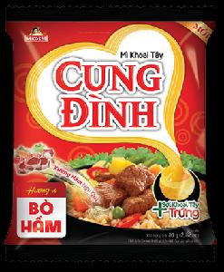 Cung Dinh Stewed Beef Instant Potato Noodles Cup 65g