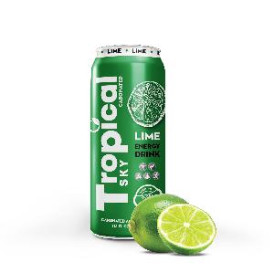 Sparkling Energy drink mix Lime flavor the best supplier OEM in Viet nam