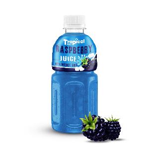Natural  Raspberry   juice  mix Nata de coco /coconut Jelly 320ml pet bottle Tropical Sky