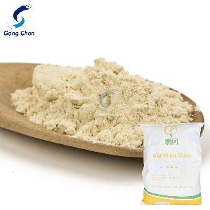 Vital Wheat Gluten Flour Powder 25KG Package Vital Wheat Gluten Food Additives For Sale