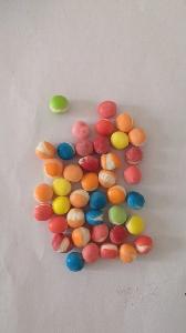 freeze dried sugar freeze-dried rainbow candy Export Conforms to American Standard