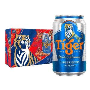 Best Quality Tiger Beer 330ml / Tiger Asian Lager - Beer from Singapore 5%-TIGER BEER 320ml 2x6 CAN