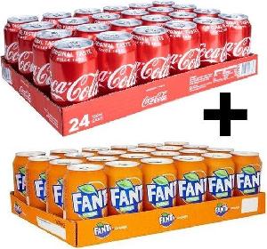 Discount price Coca Cola Soft Drink / Fanta 330ml x 24 Cans / Fresh Stock Sprite Soft Drinks Bottle