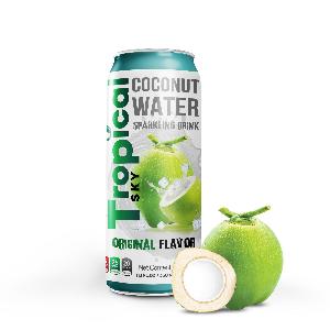 Tropical Sky supplier for OEM Sparkling Coconut Water Premium Quality