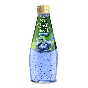 9.8 fl oz Vinut Basil Seed  Blueberry   juice 