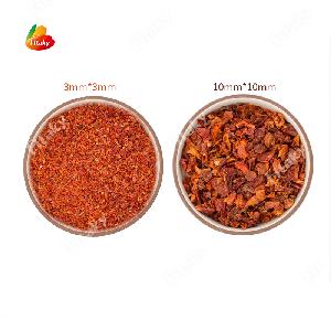 Dried tomato slices dehydrated tomato granules