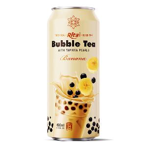 490ml Can Milk Tea Mango Flavor