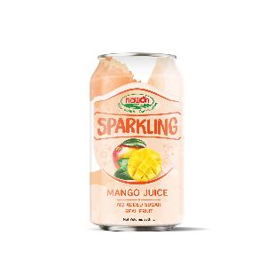 100% Sparkling Fruit Juice Water NAWON brand OEM private label ODM service from Vietnam