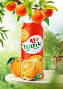 490ml Can Juice Drink - Orange Flavor