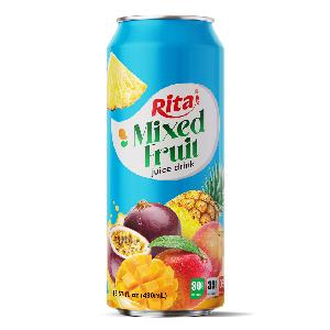 490ml Can Juice Drink - Mixed Fruit Flavor