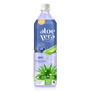1000ml Pet bottle Aloe Vera With Pulp - BlueberryFlavor
