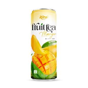 Mango Juice Tea Drink 330ml Sleek Alu Can