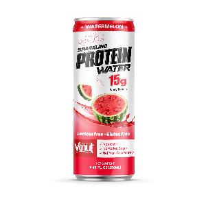 8.45fl Oz Sparkling Protein Water Drink With Watermelon Free Sample Private Label OEM