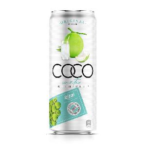 330ml Canned Coconut Water With Pulp - Original Flavor