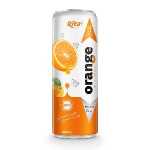 330ml Can Fresh Fruit Juice with Orange Flavor