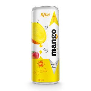 330ml Can Fresh Fruit Juice with Mango Flavor
