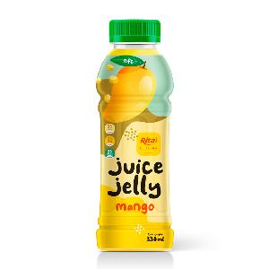 330ml Pet Bottle Juice Jelly with Mango Flavor
