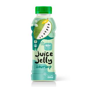 330ml Pet Bottle Juice Jelly with Soursop Flavor