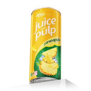 Pineapple Juice with Pulp 250ml Can RITA Brand