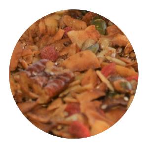 PECAN AND ROASTED COCONUT GRANOLA